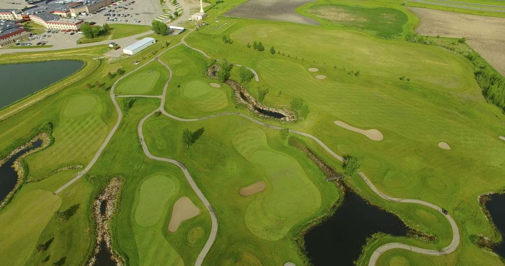 Dakota Winds Golf Course Aerial View