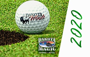 Dakota Winds Golf Course Membership Card