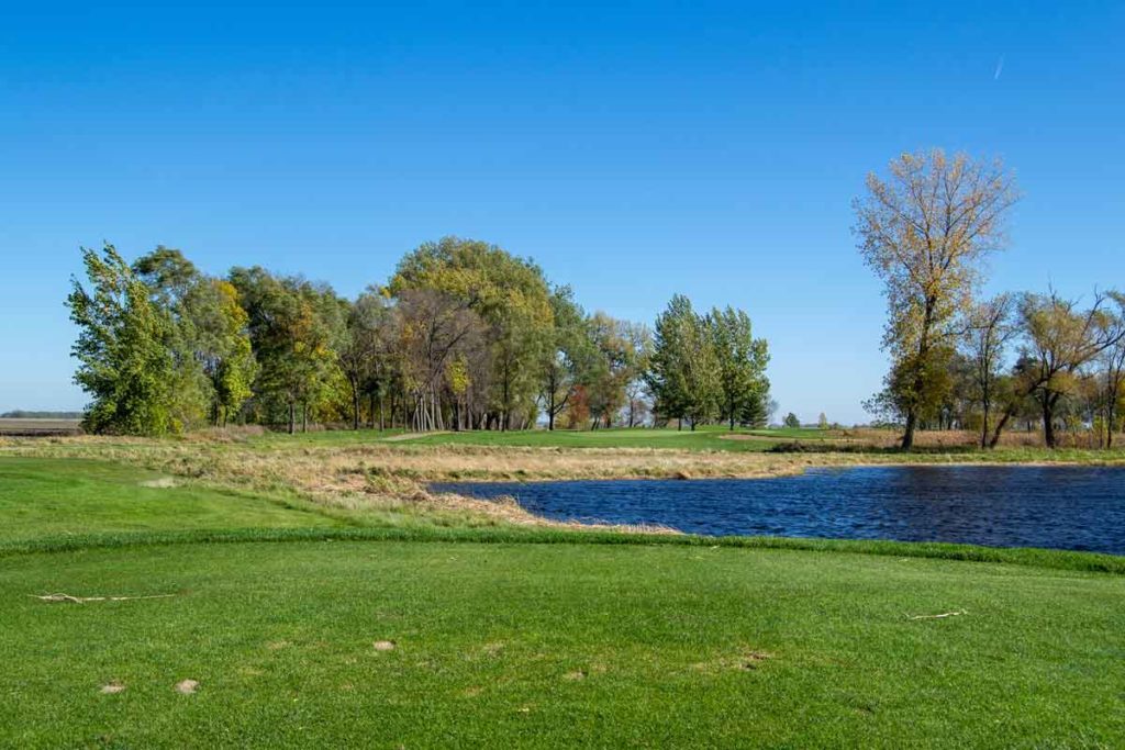 Dakota Winds Golf Course Water - Fall