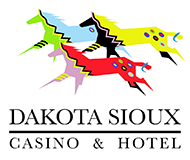 Dakota Sioux Casino Hotel Logo New White