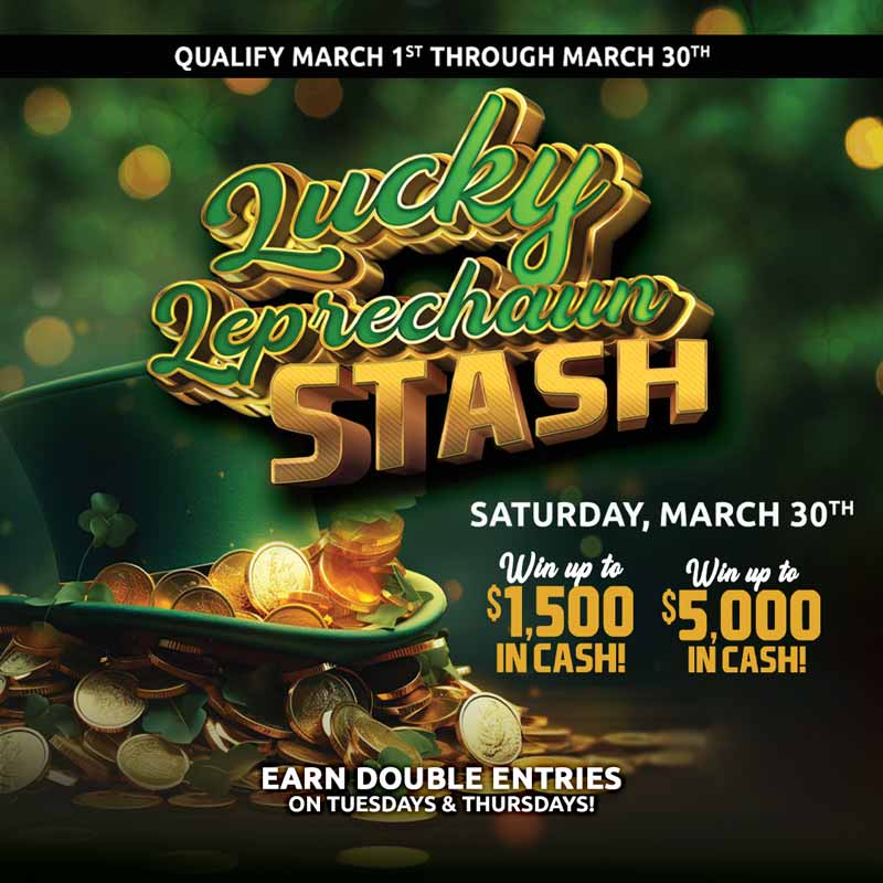 Lucky Leprechaun Stash Dakota Magic Casino Promotions March 2024