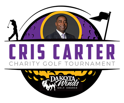 Cris Carter Charity Golf Tournament 2024 Dakota Winds Golf Course Logo
